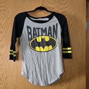 Batman Shirt Women's - Black and Gray